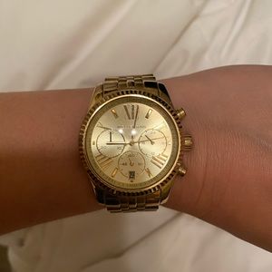 Gold Michael kors watch